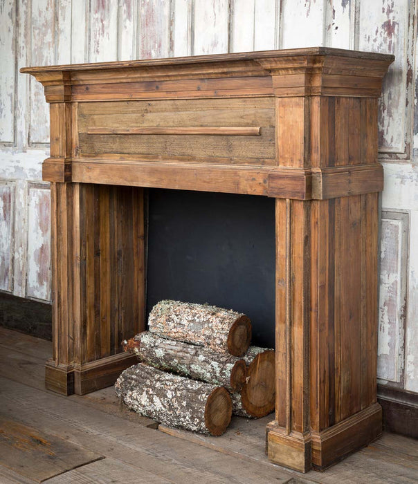 Reclaimed Pine Fireplace Mantel