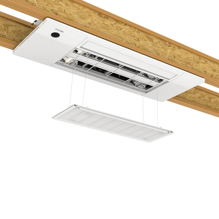 MRCOOL DIY 4th Gen 9K BTU, 20.75 SEER, Ductless Mini-Splits Ceiling Cassette Air Handler