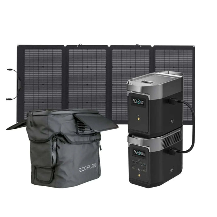 EcoFlow DELTA 2 DELTA 2 Smart Extra Battery 220W Solar Panel DELTA 2 Bag