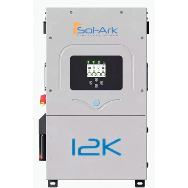 Sol-Ark 12K Inverter With Pytes LFP Battery & Pytes Cabinet Bundle