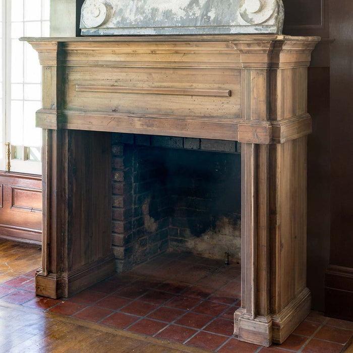 Reclaimed Pine Fireplace Mantel